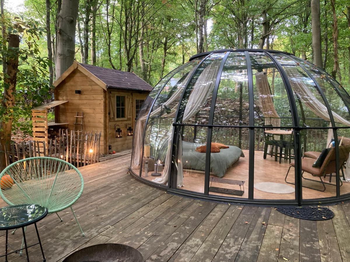 Le Dome De Namur - Une Nuit Insolite Dans Les Bois Dış mekan fotoğraf